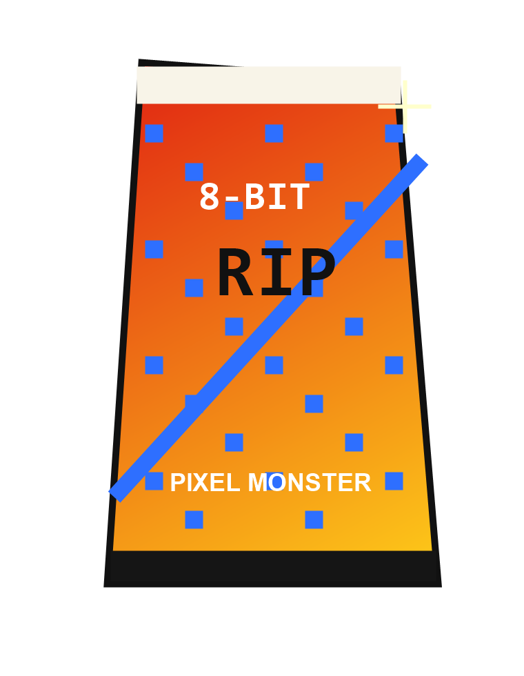 Pixel monster pack mockup